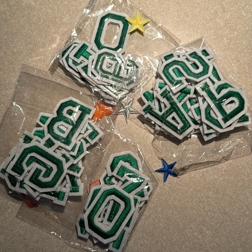 Iron on patches
